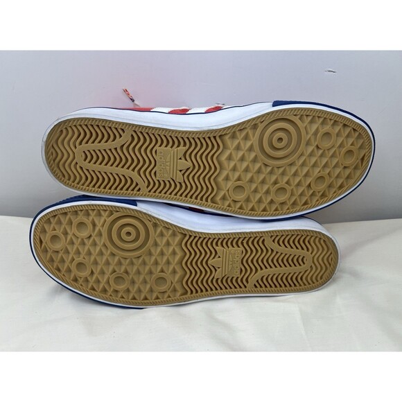 NEW Adidas NZA‎ Shell NBA Philadelphia 76ers Red Blue High top Sneakers Mens 11 - Picture 10 of 10